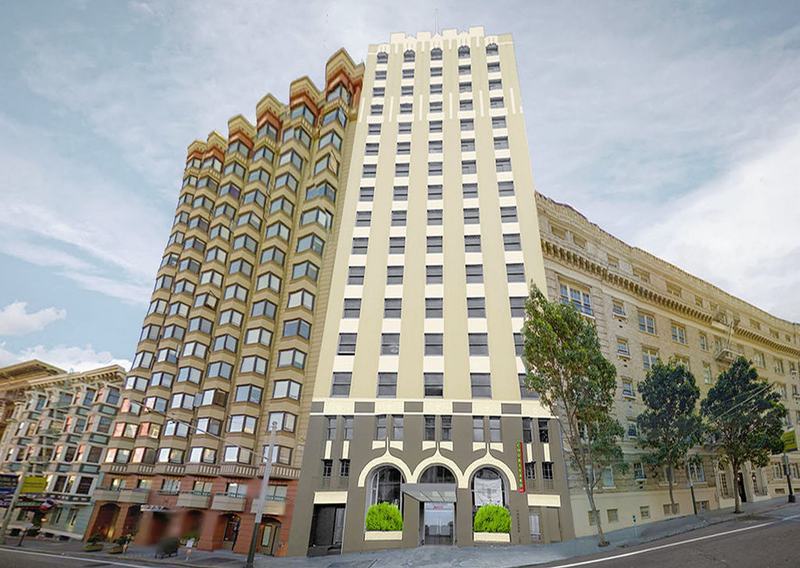 Courtyard By Marriott San Francisco Union Square Hotell Exteriör bild