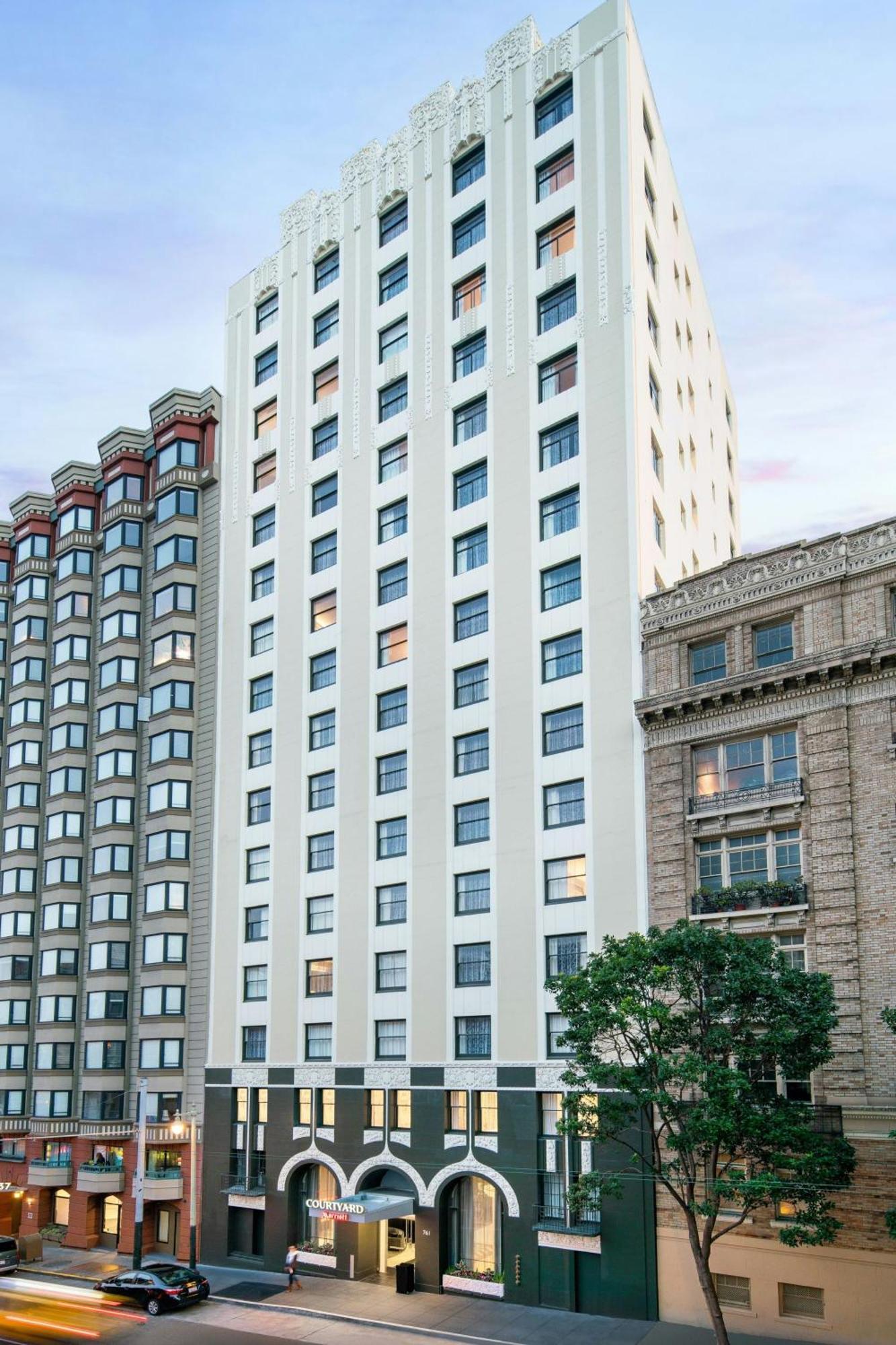 Courtyard By Marriott San Francisco Union Square Hotell Exteriör bild