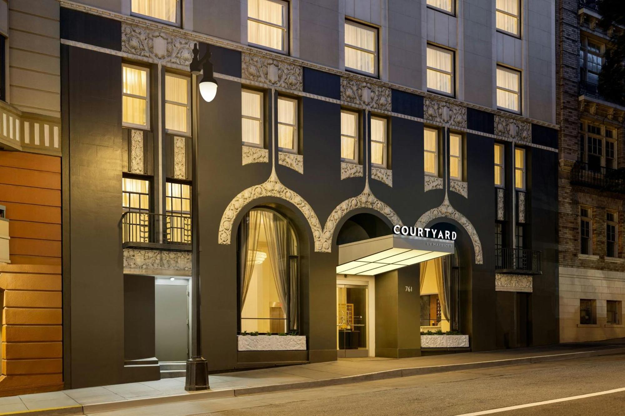 Courtyard By Marriott San Francisco Union Square Hotell Exteriör bild