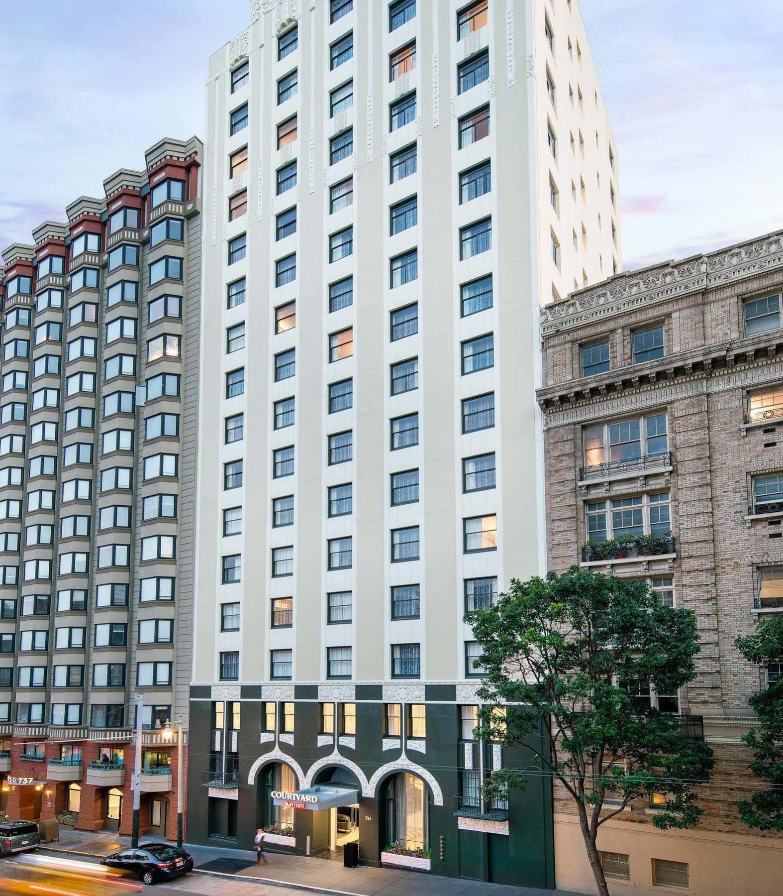 Courtyard By Marriott San Francisco Union Square Hotell Exteriör bild