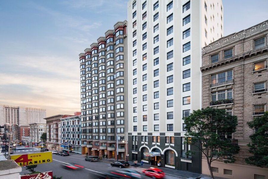 Courtyard By Marriott San Francisco Union Square Hotell Exteriör bild